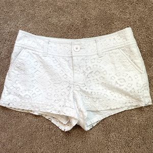 Lilly Pulitzer white shorts
